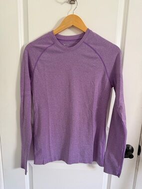 Figs Salta Lavender Seamless Long Sleeve Underscrub